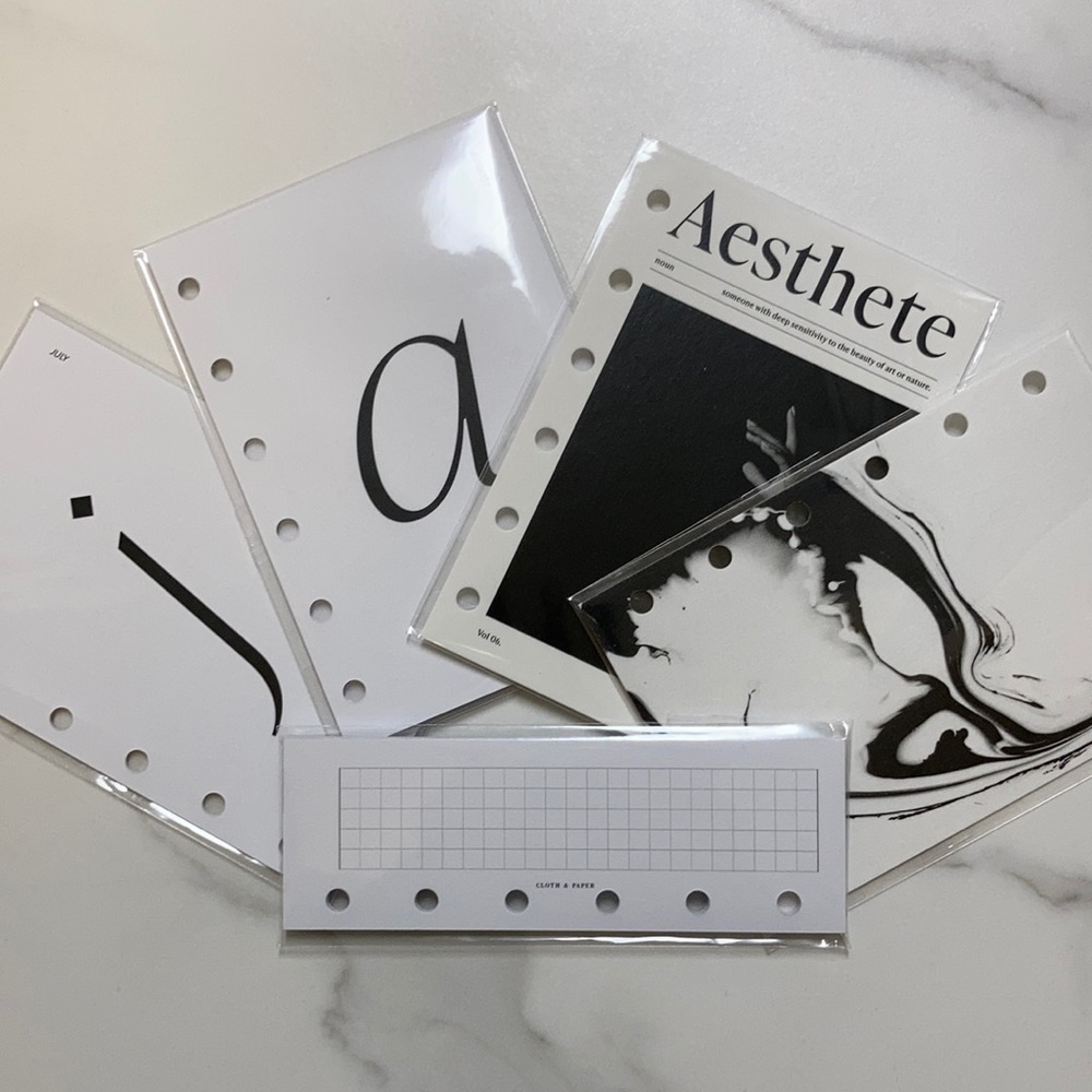 Cloth & Paper June Sub Box Items - Pocket